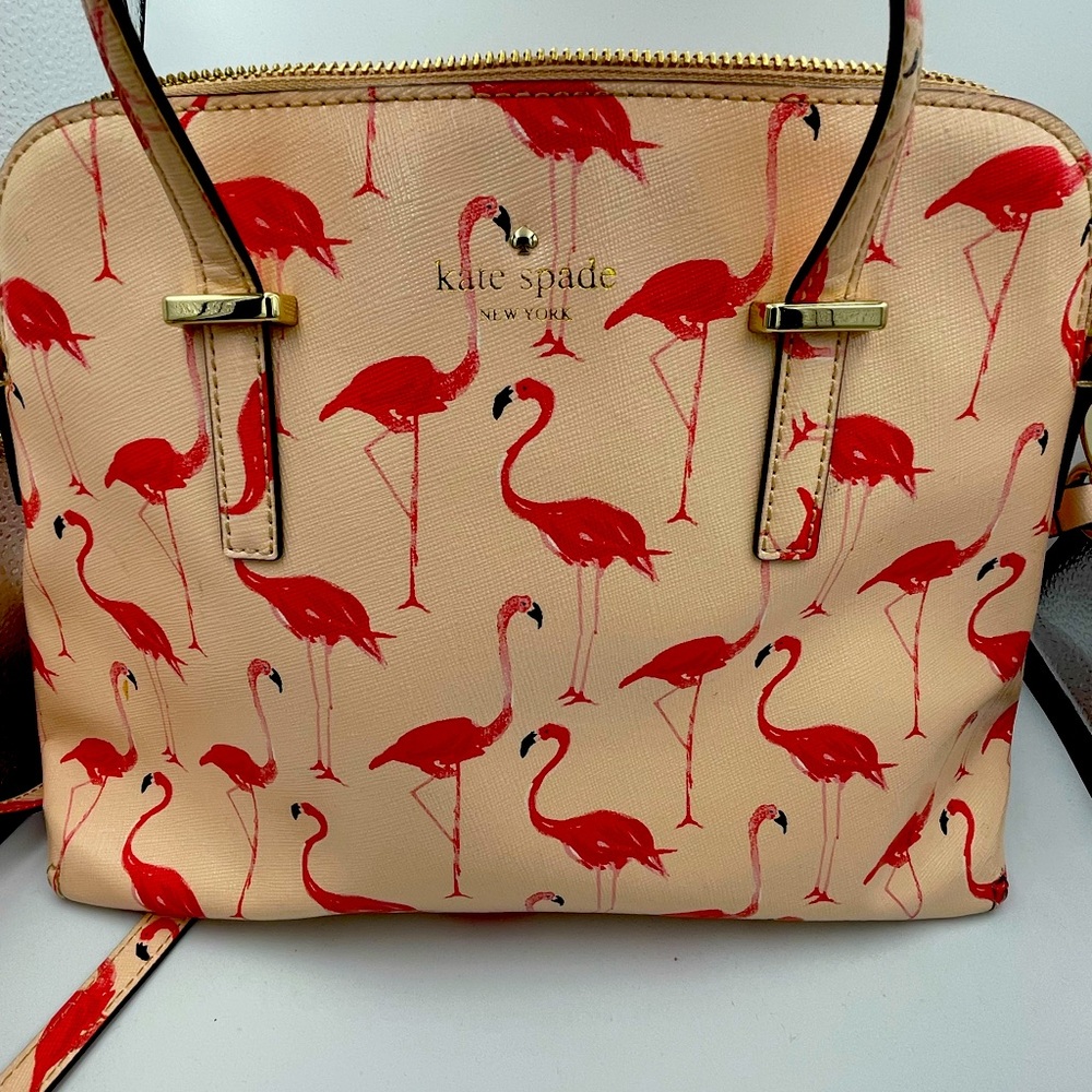 Kate Spade Market Sample Flamingo Purse
